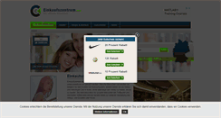 Desktop Screenshot of einkaufszentrum.com